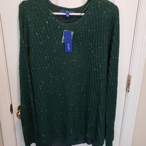 APT 9 Women's Green Sweater